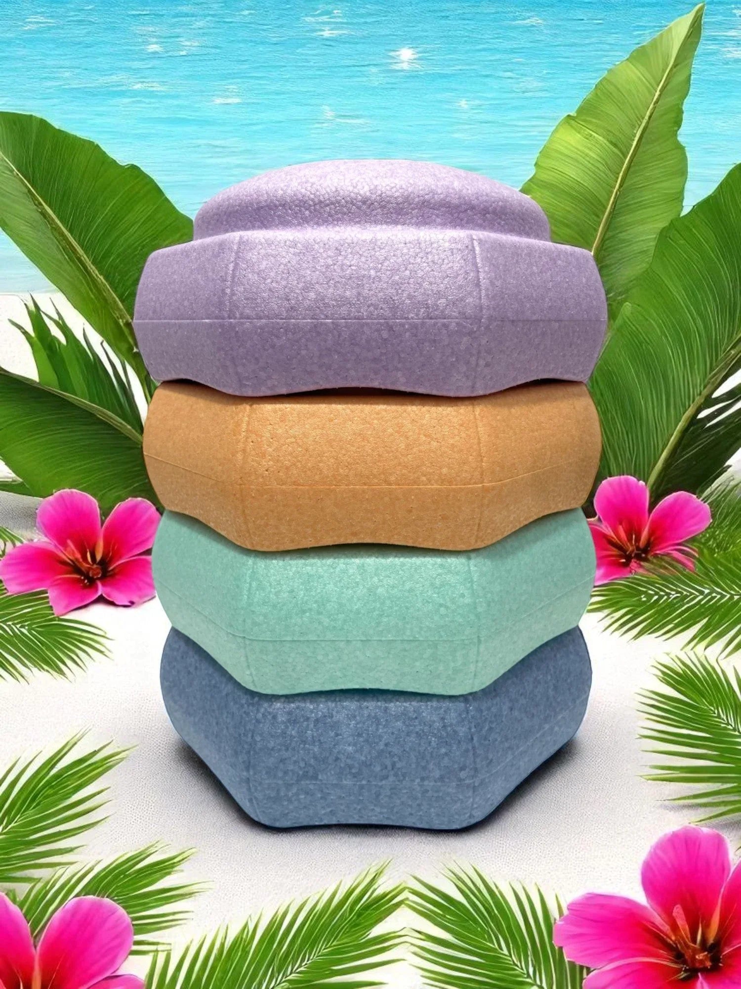 6 Pieces Pastel Rainbow Stepping Stones Set - BIG FRENCHIES
