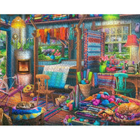 Weaver's Cottage 1000 Piece Jigsaw Puzzle Springbok