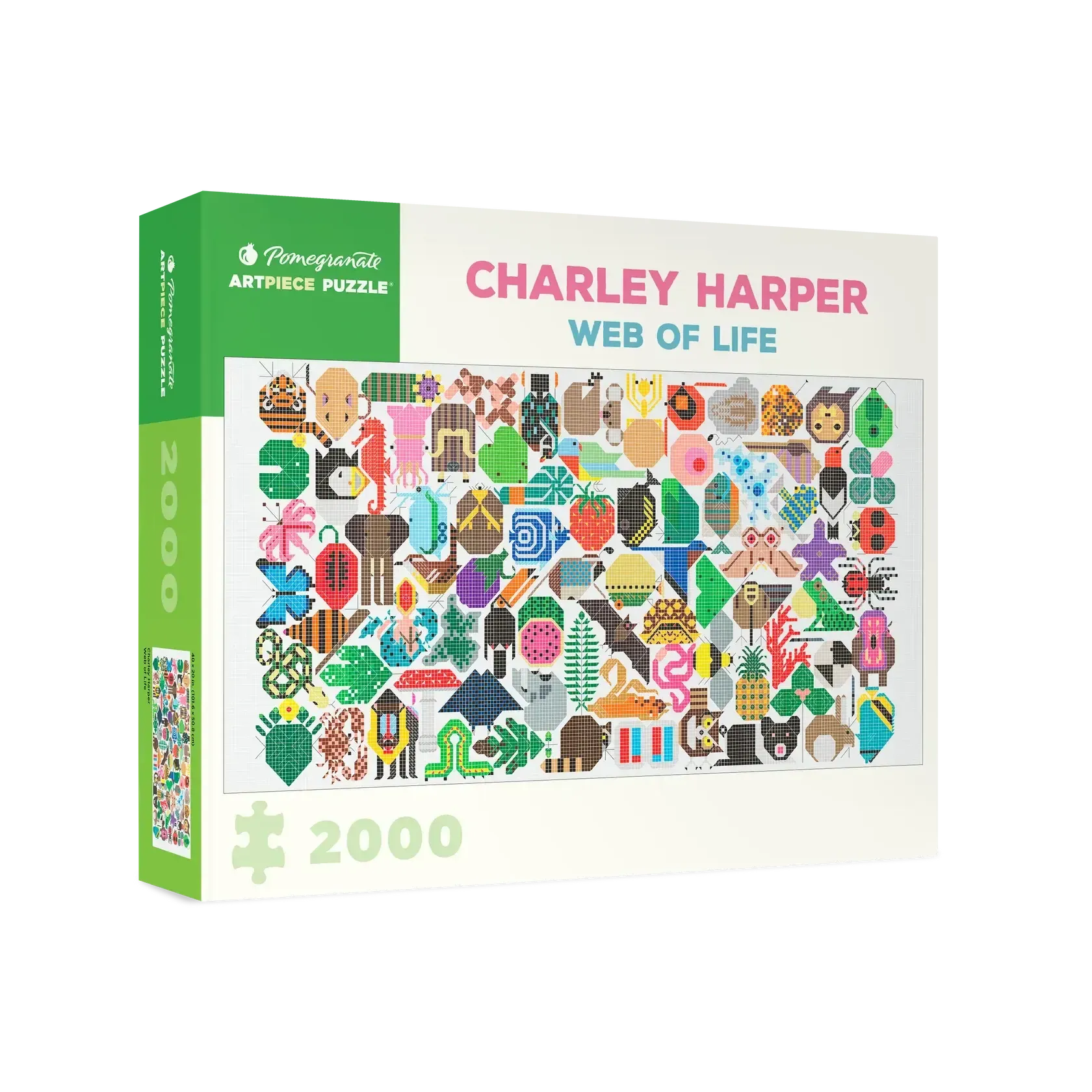 Web of Life 2000 Piece Panoramic Jigsaw Puzzle Pomegranate