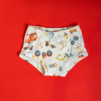Vintage Transportation Potty Organic Training Underpants - BIG FRENCHIES