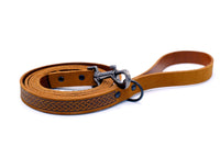 Celtic Sport Leather Collar and Leash Set - BIG FRENCHIES