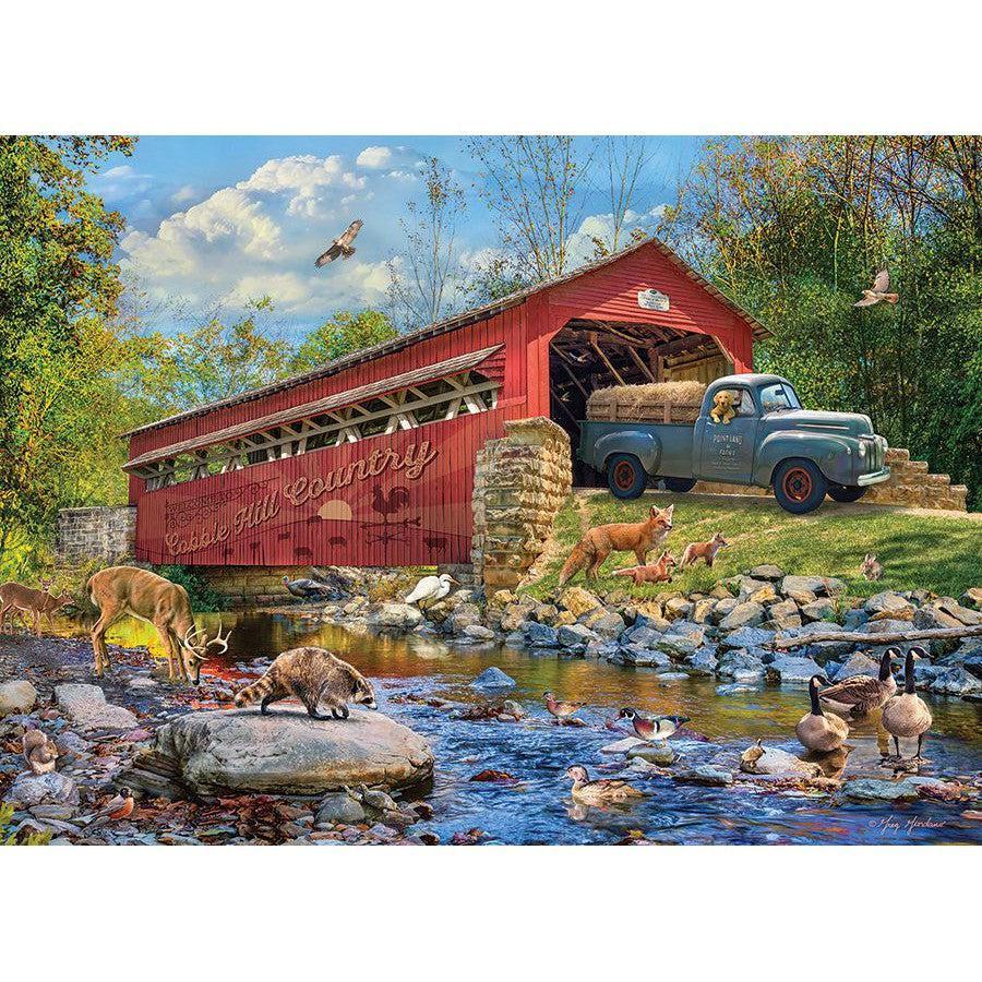 Welcome to Cobble Hill Country 1000 Piece Jigsaw Puzzle Cobble Hill - BIG FRENCHIES