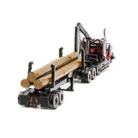 Western Star 4900SB Log Truck & Trailer Premium 3D Steel Model Kit Metal Earth
