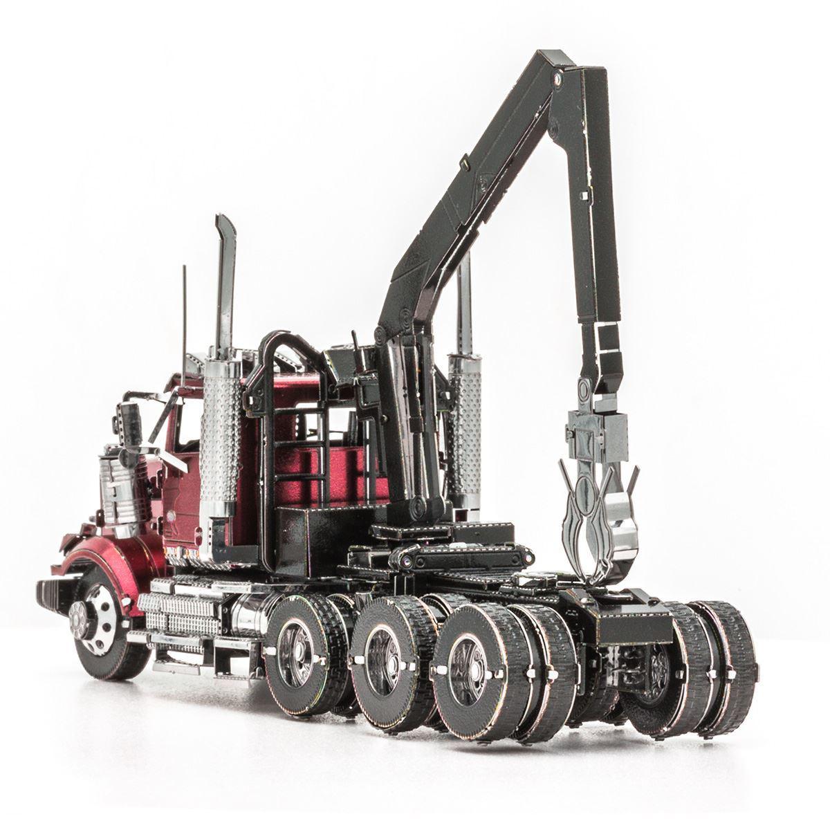 Western Star 4900SF Log Truck 3D Steel Model Kit Metal Earth