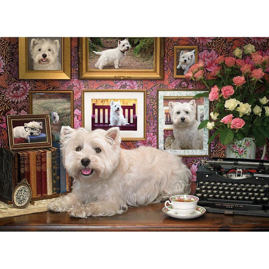 Westies Are My Type 1000 Piece Jigsaw Puzzle Cobble Hill