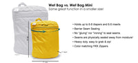 Kanga Care Wet Bag Mini - Fluff
