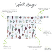 Root Veggies - Waterproof Wet Bag (For mealtime, on-the-go, and more!) - BIG FRENCHIES