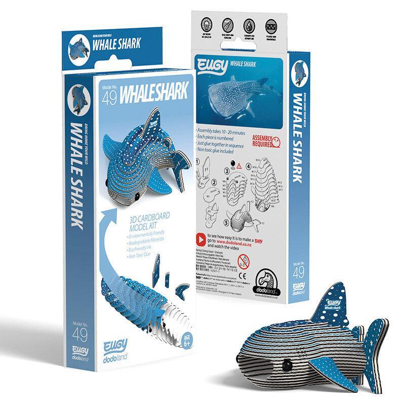 Whale Shark 3D Cardboard Model Kit Eugy - BIG FRENCHIES