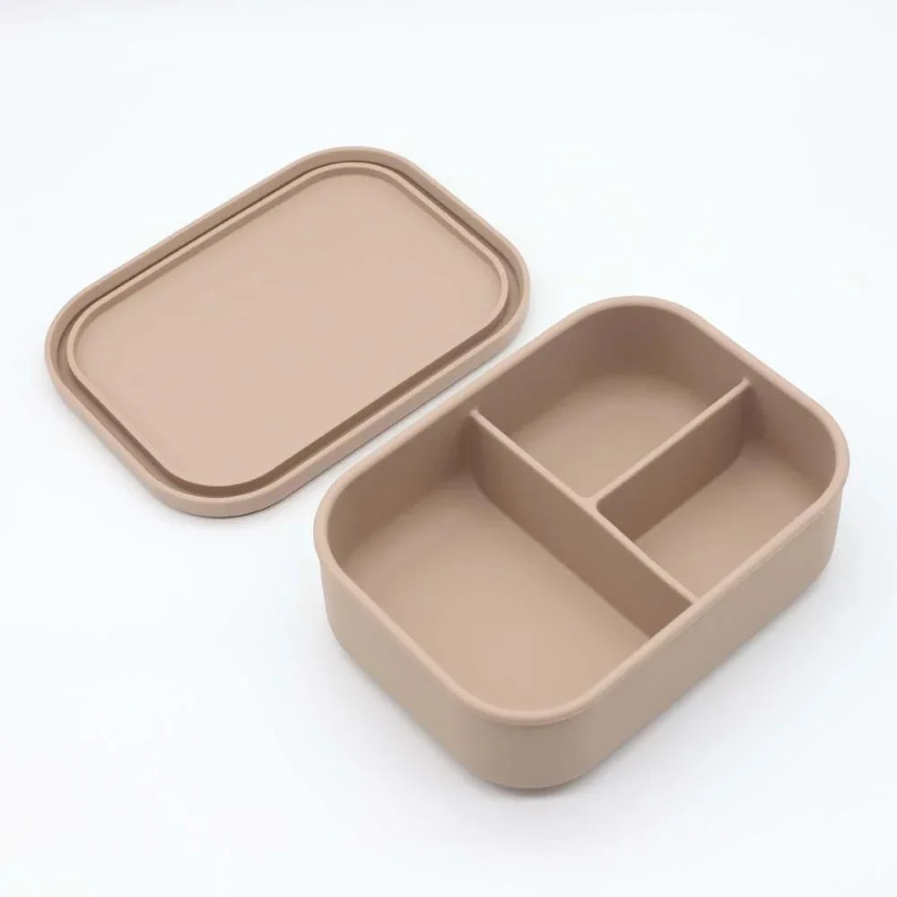 Nyte Nyte Silicon Lunchbox W Fork & Spoon - BIG FRENCHIES