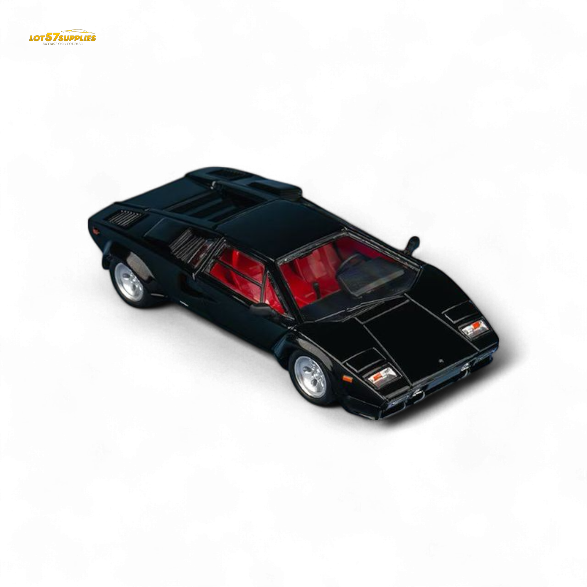 Findclassically Countach LP5000S Metallic Black 1:64