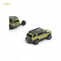 GCD Toyota 4 Runner Light Modified Version Olive Green 1:64