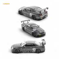 Fast Speed Skyline GT-R R34 Nismo Z-Tune Pennzoil Grey 1:64