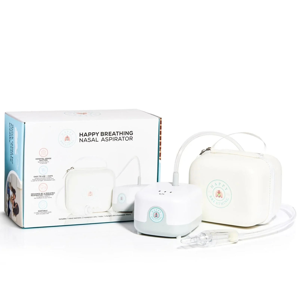 Happy Breathing Suction Baby Nasal Aspirator - BIG FRENCHIES