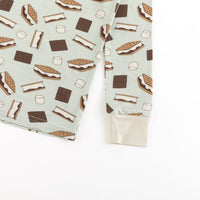 S'more to Love (Long Sleeve PJ) - Blue - BIG FRENCHIES