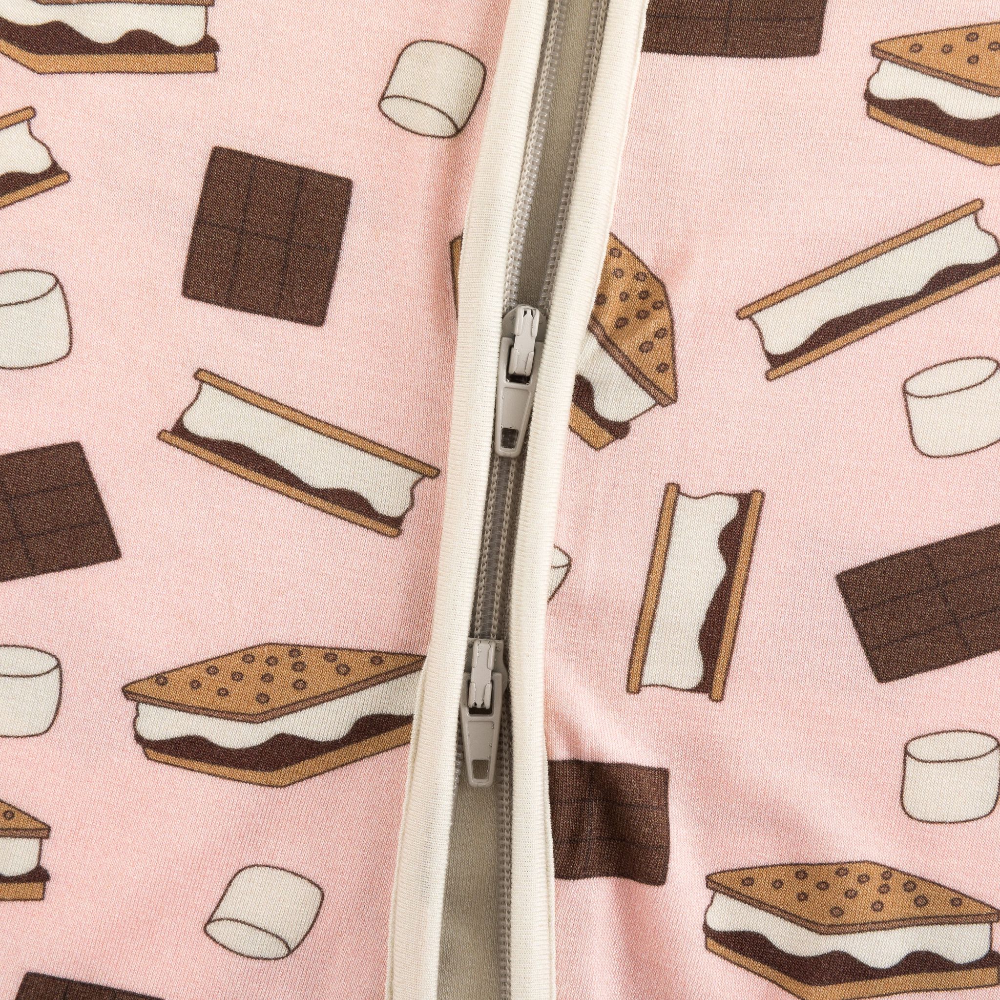 S'more to Love (Convertible Zip Footies) - Pink - BIG FRENCHIES
