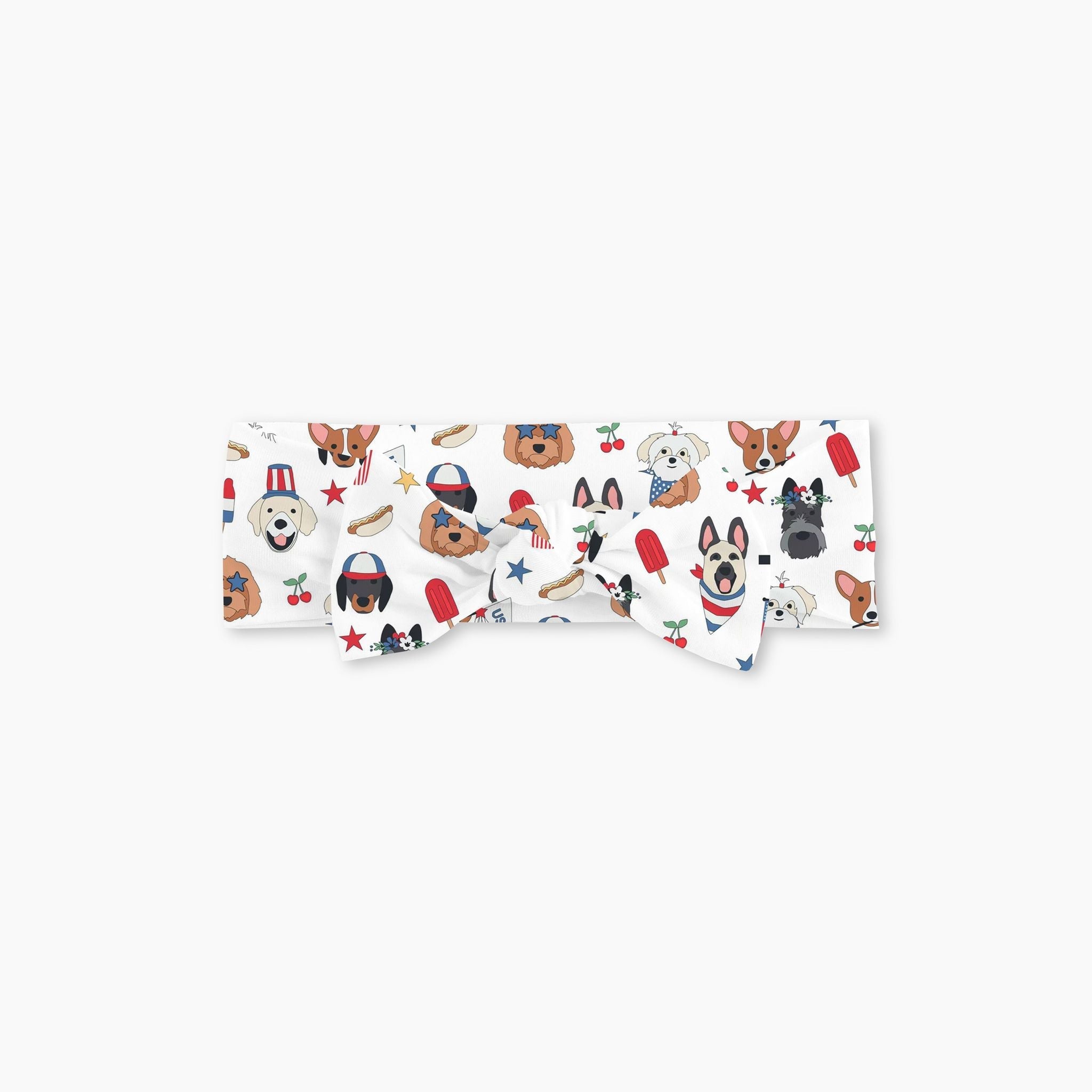 Freedom Dogs (Bow Headband) - BIG FRENCHIES