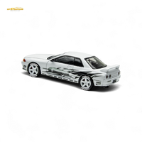 (Pre-Order) TimeMicro Skyline GT-R R32 Los Santos Drift - White 1:64