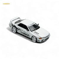 (Pre-Order) TimeMicro Skyline GT-R R32 Los Santos Drift - White 1:64