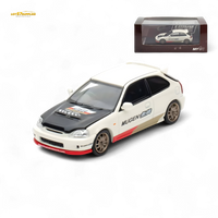 Motorhelix Honda Civic EK9 MUGEN White 1:64