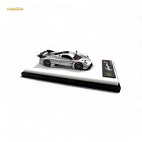DMY Pagani Huayra R Matte Silver 1:64