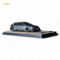 Qidian Model Audi RS6 Avant (C7) Gungrey 1:64