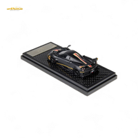 (Pre-Order) LCD Pagani Imola Matte Black Carbon 1:64