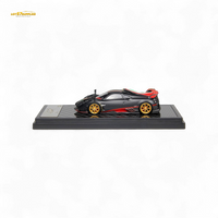 (Pre-Order) LCD Pagani Imola Matte Black Carbon 1:64