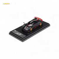 (Pre-Order) LCD Pagani Imola Matte Black Carbon 1:64