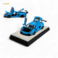 (Pre-Order) Pgm Lamborghini LP700-4 BB Blue 1:64
