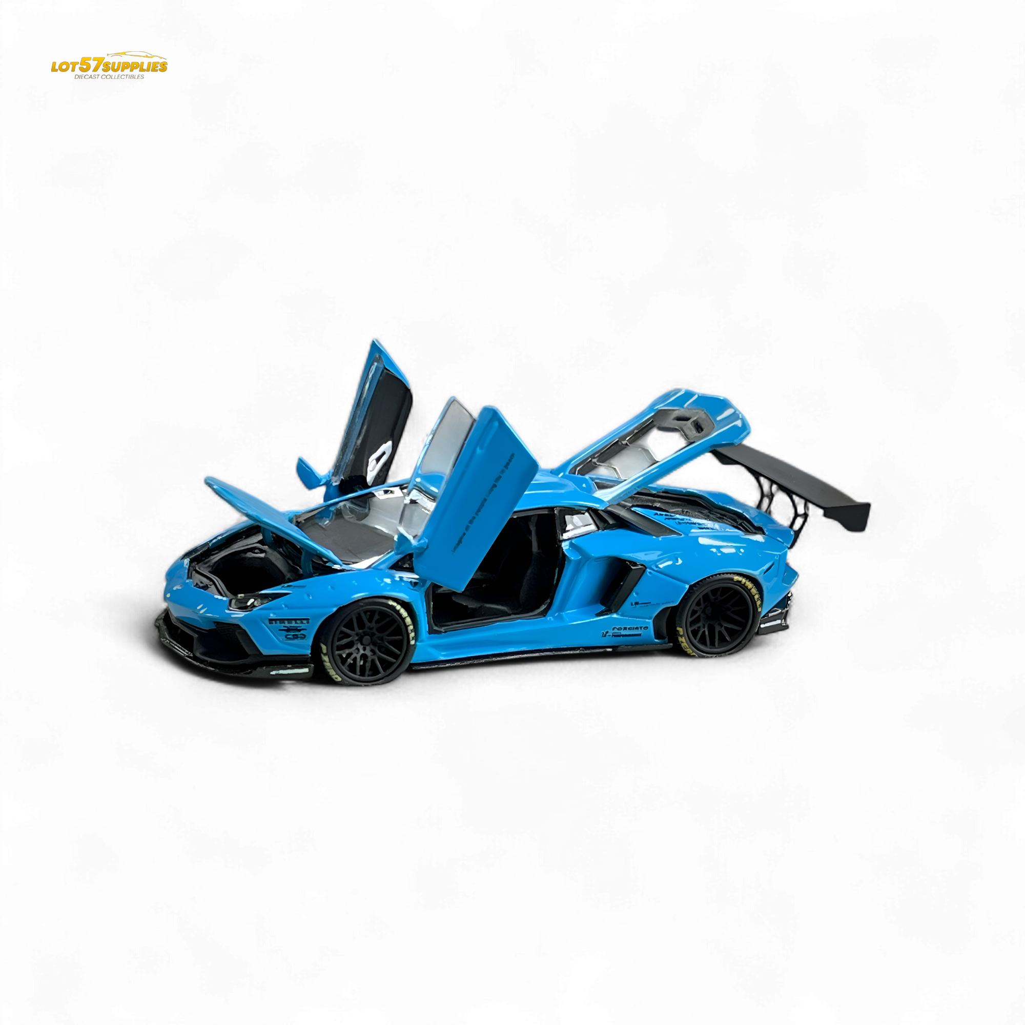 (Pre-Order) Pgm Lamborghini LP700-4 BB Blue 1:64