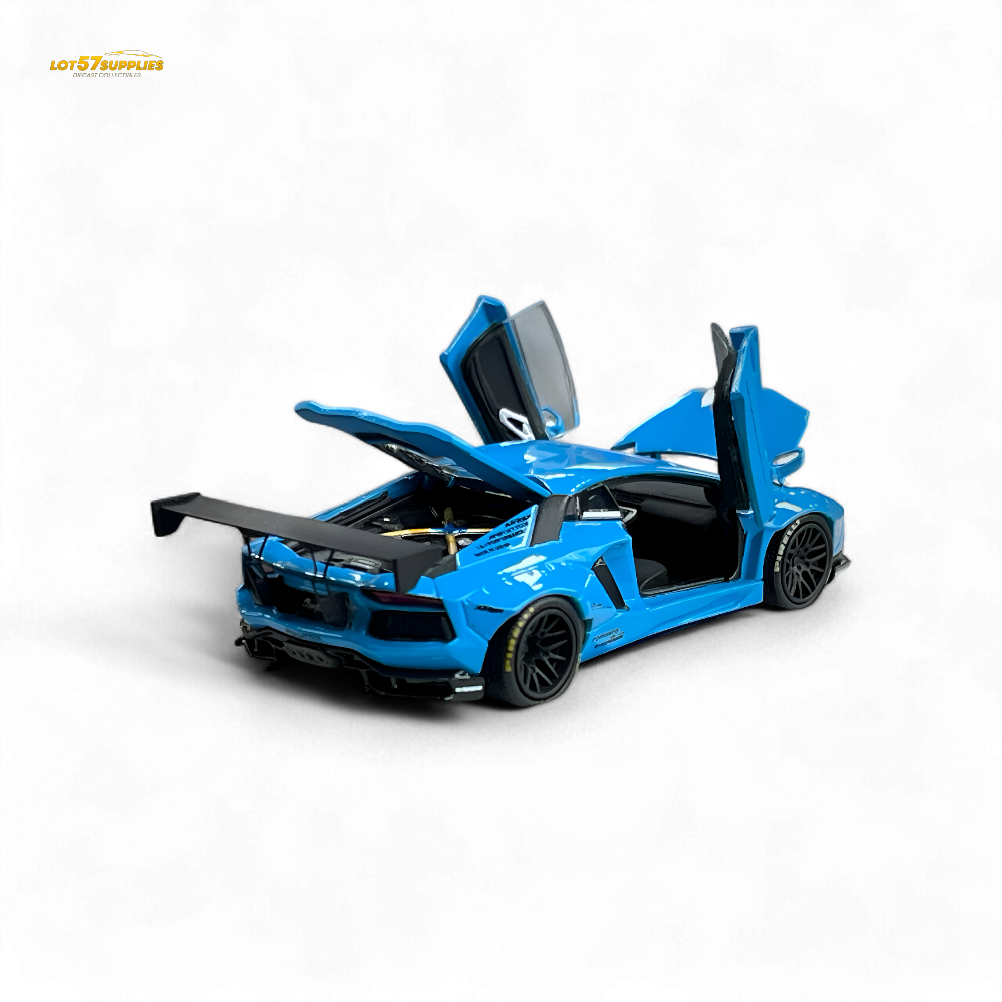 (Pre-Order) Pgm Lamborghini LP700-4 BB Blue 1:64