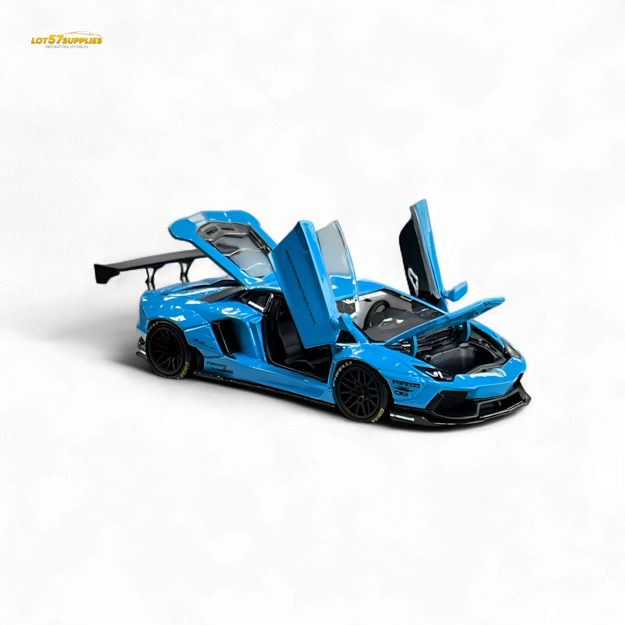 (Pre-Order) Pgm Lamborghini LP700-4 BB Blue 1:64