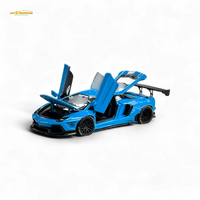 (Pre-Order) Pgm Lamborghini LP700-4 BB Blue 1:64