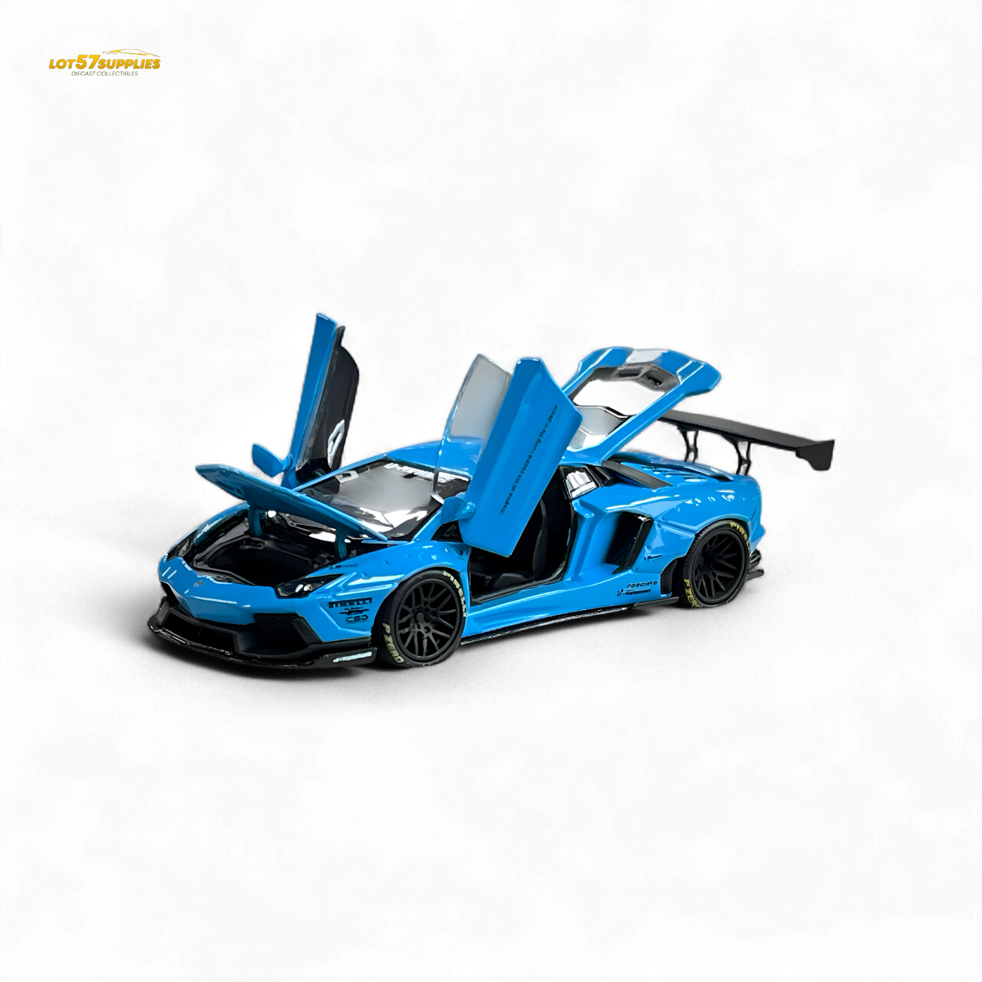 (Pre-Order) Pgm Lamborghini LP700-4 BB Blue 1:64