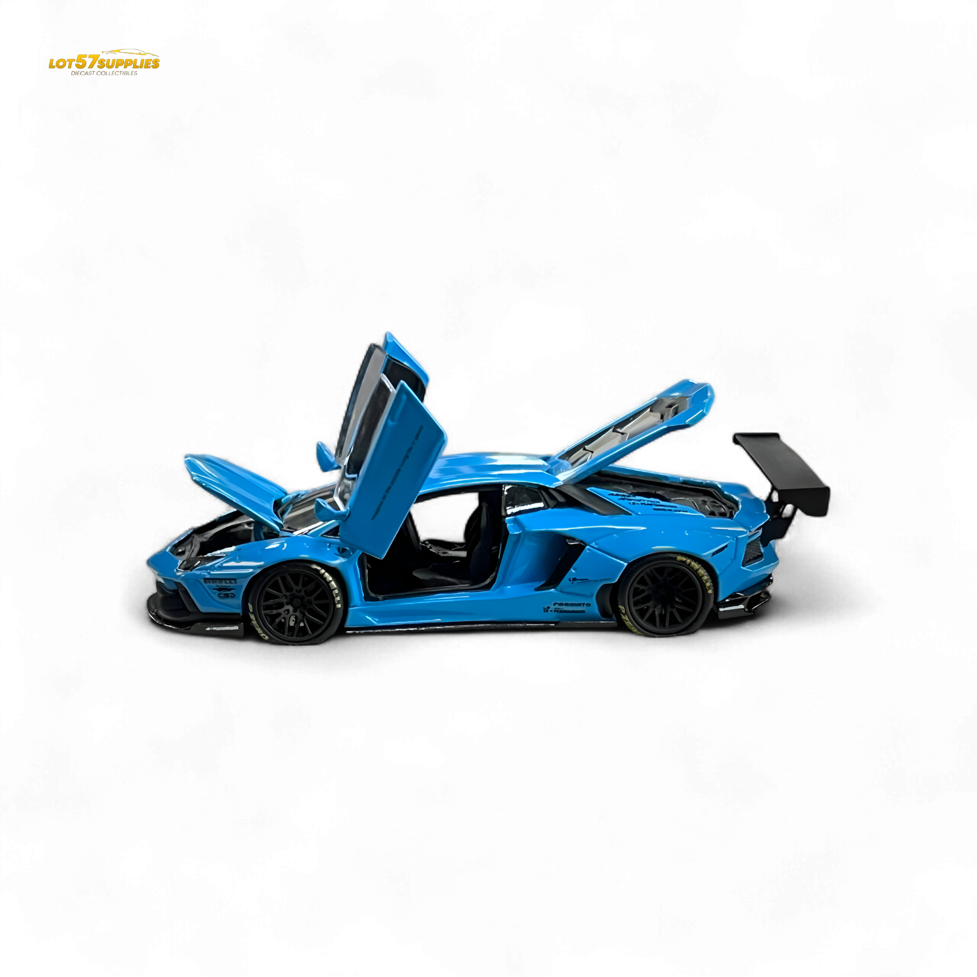 (Pre-Order) Pgm Lamborghini LP700-4 BB Blue 1:64