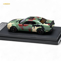 (Pre-Order) Stance Hunters Dodge Challenger SRT Hellcat Army Green 1:64