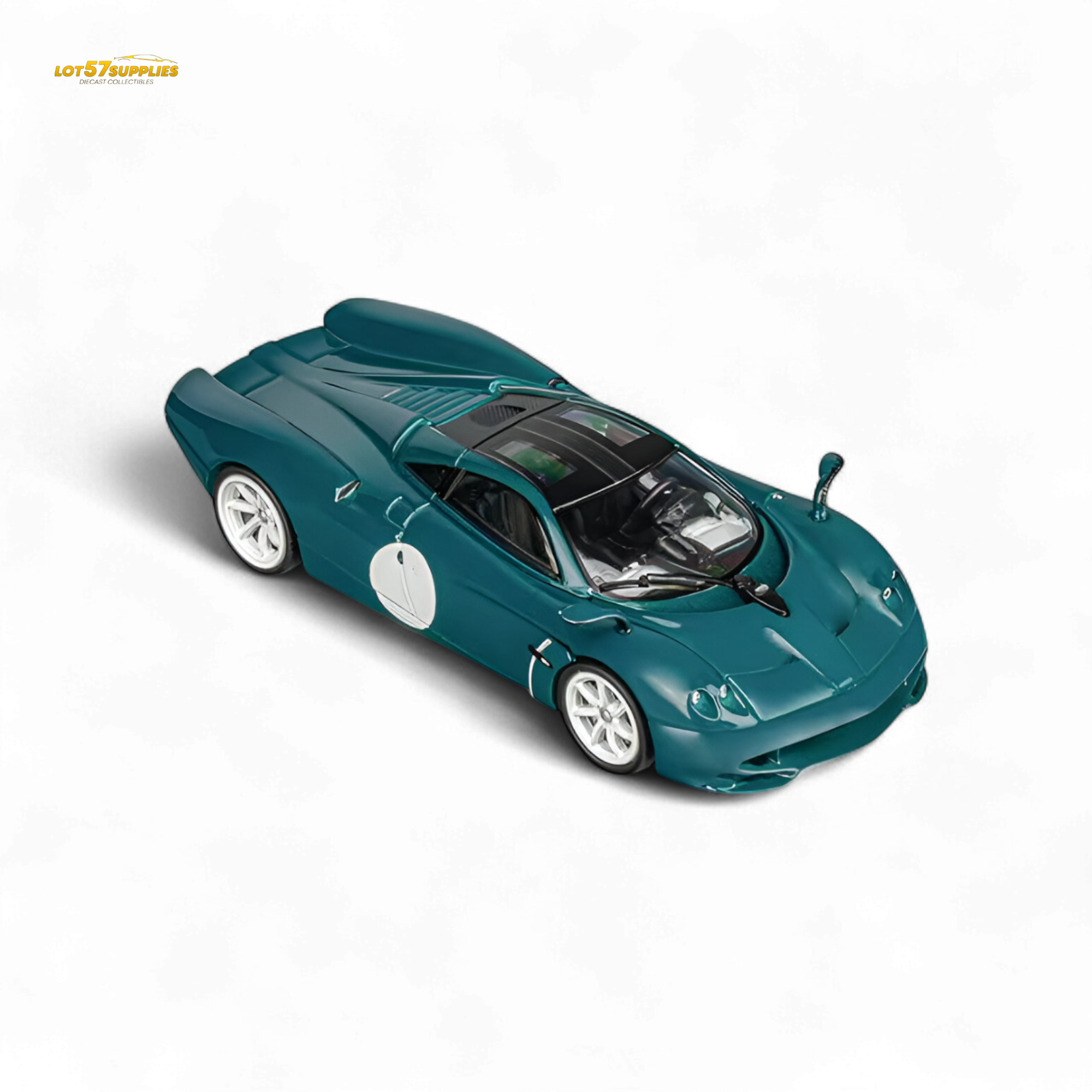 (Pre-Order) CM Model Pagani Codalunga Green 1:64