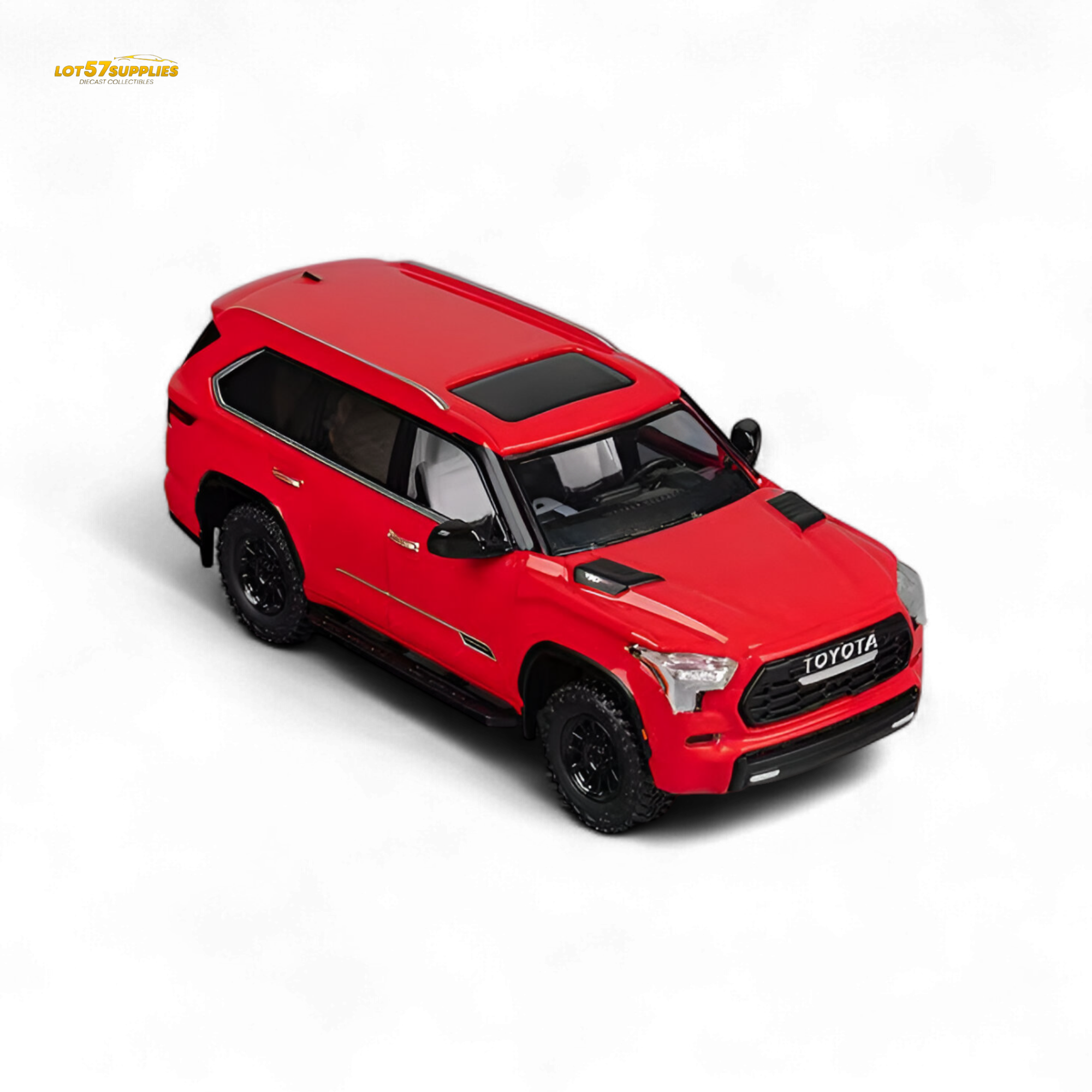 (Pre-Order) CM Model Toyota Sequoia Red 1:64