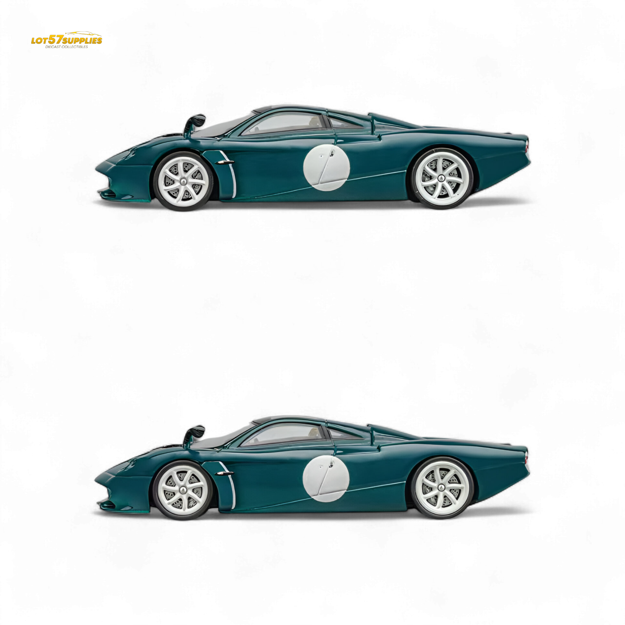 (Pre-Order) CM Model Pagani Codalunga Green 1:64