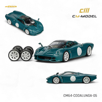 (Pre-Order) CM Model Pagani Codalunga Green 1:64