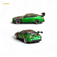 (Pre-Order) SW BMW M4 GTR Widebody Kit Gem Green 1:64