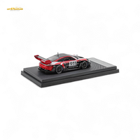 (Pre-Order) HKM Porsche 911 GT3 R Rennsport Red-White 1:64