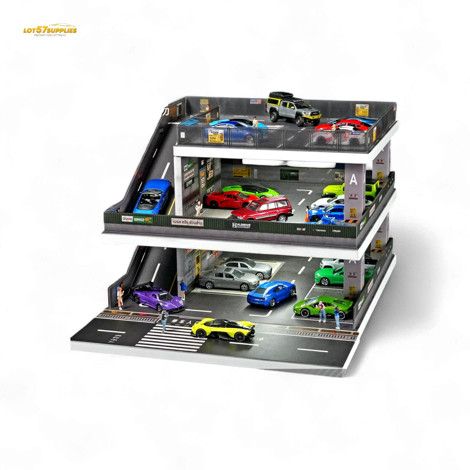 Shou Cang Jia Japanese Ramp Parking Lot 1:64