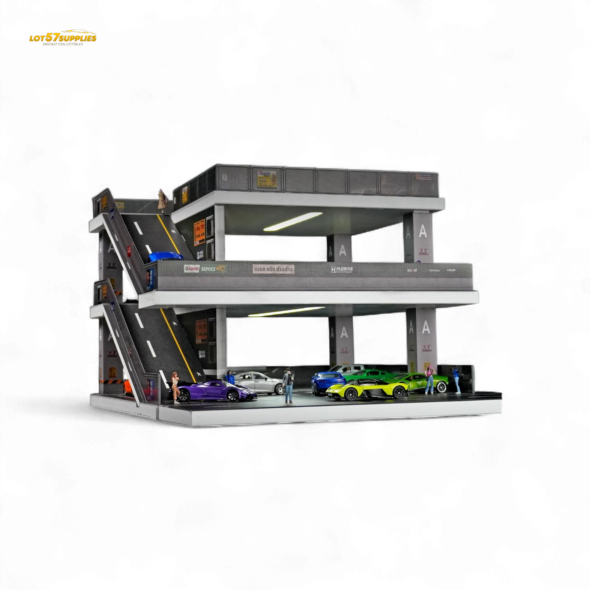 Shou Cang Jia Japanese Ramp Parking Lot 1:64