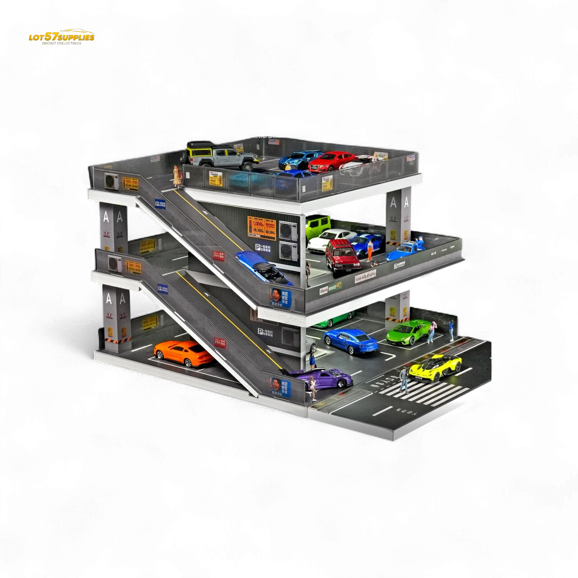 Shou Cang Jia Japanese Ramp Parking Lot 1:64