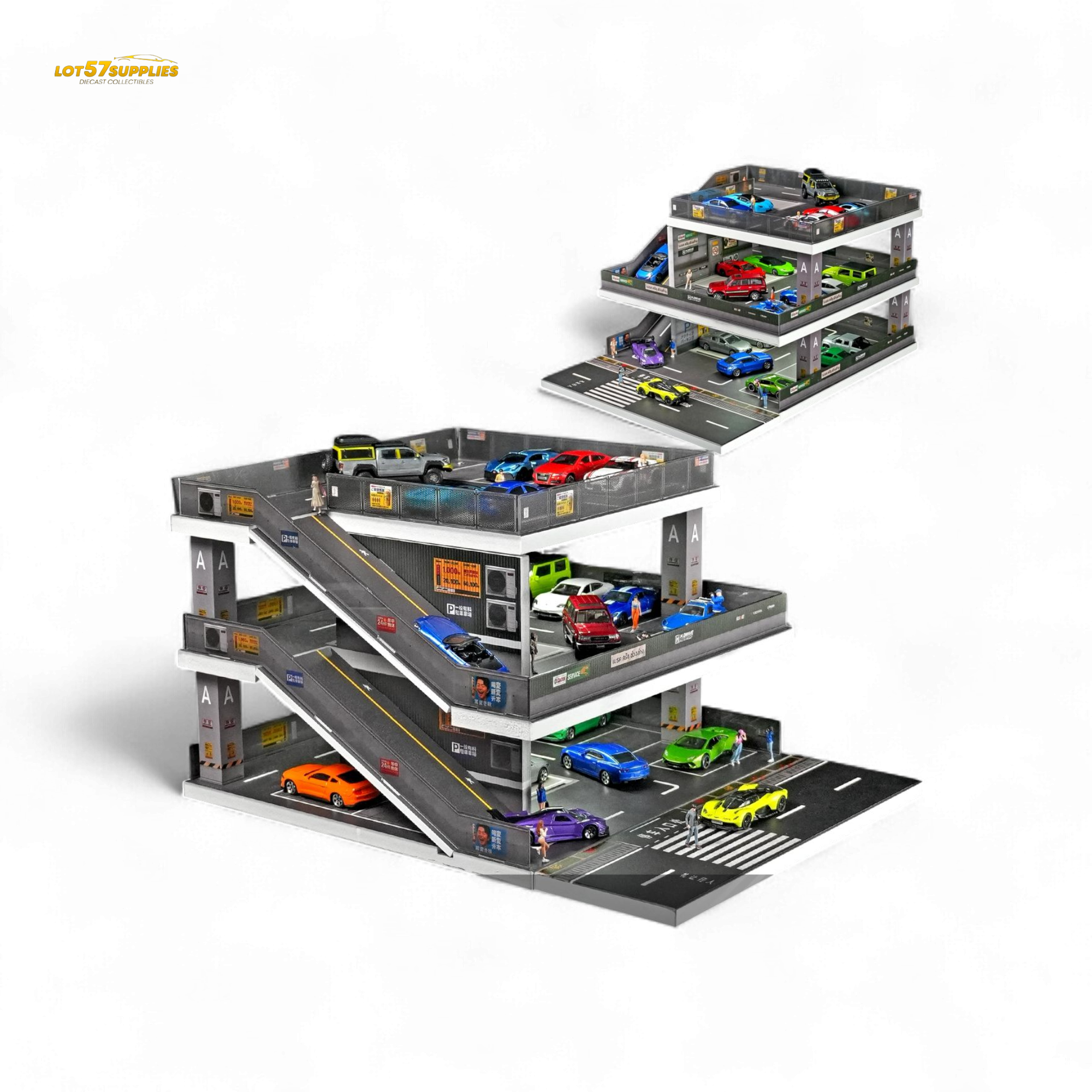 Shou Cang Jia Japanese Ramp Parking Lot 1:64