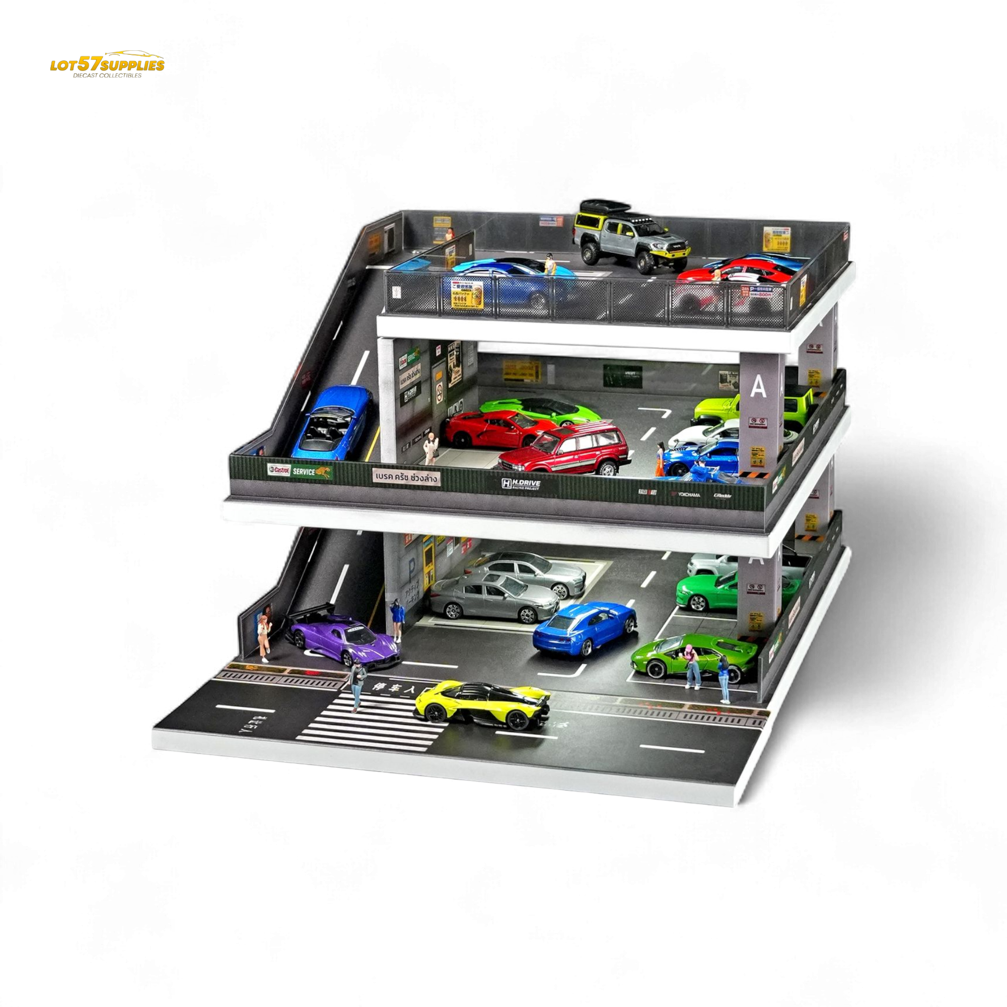 Shou Cang Jia Japanese Ramp Parking Lot 1:64
