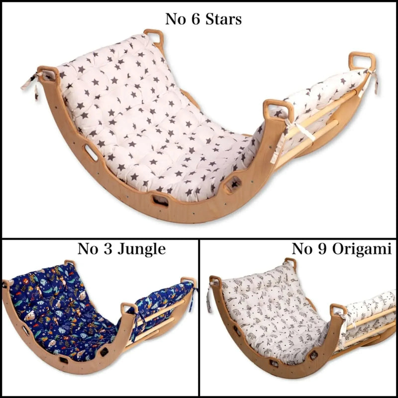 Pillow for small Climbing Arch| JUNGLE-STARS-ORIGAMI - BIG FRENCHIES