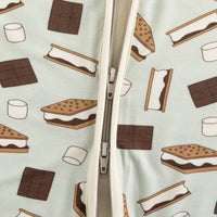 S'more to Love (Convertible Zip Footies) - Blue - BIG FRENCHIES