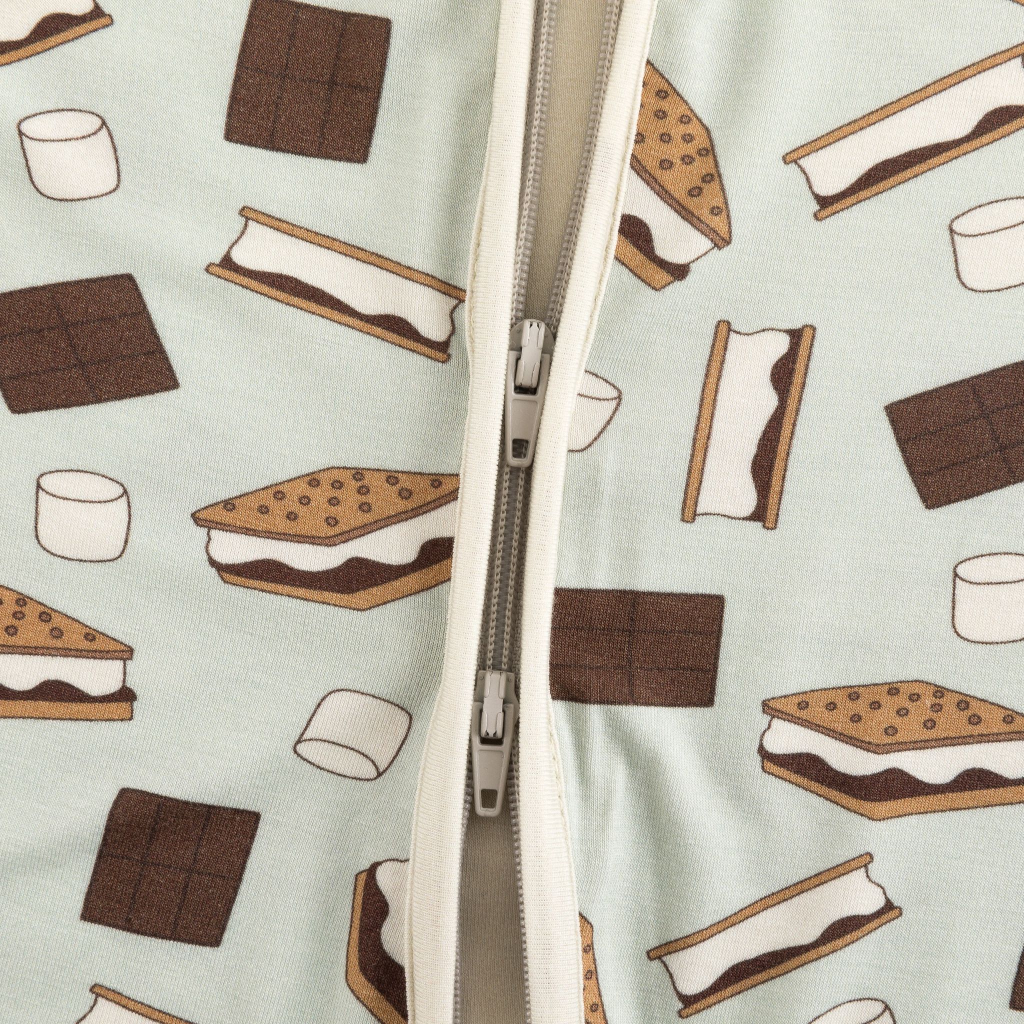 S'more to Love (Convertible Zip Footies) - Blue - BIG FRENCHIES
